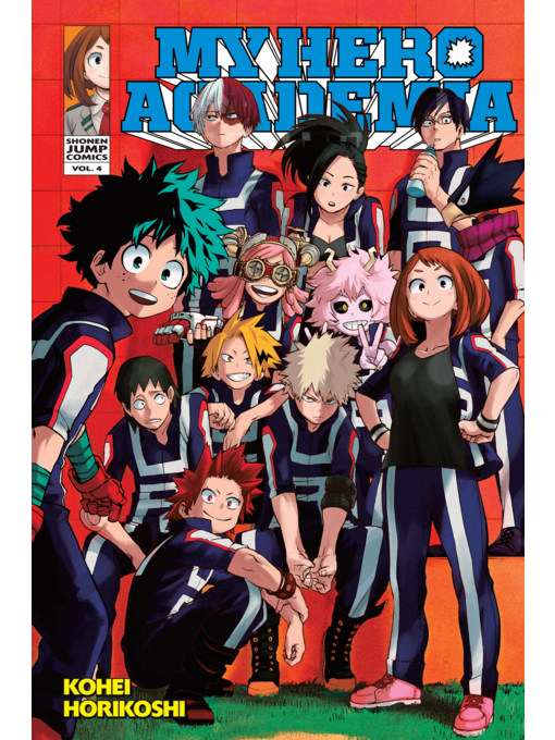Cover of My Hero Academia, Volume 4